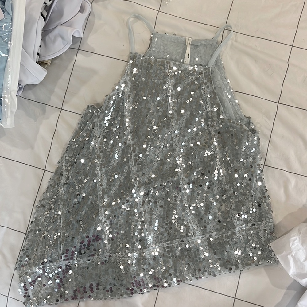 Blue Sparkle blouse